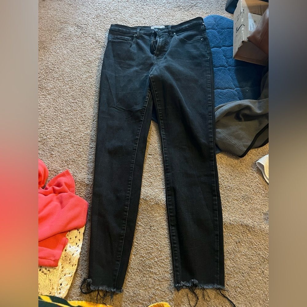 Everlane high rise black jeans‎ 31T
